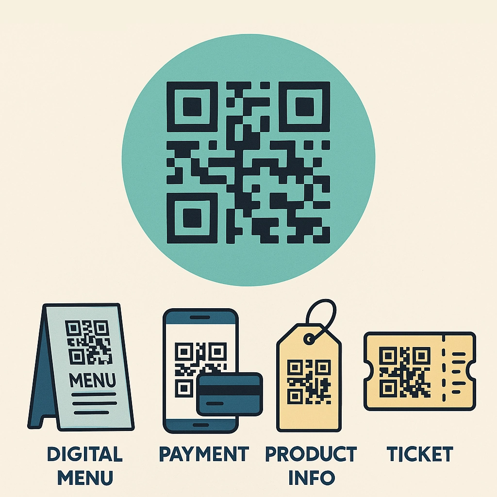 QR Code Example Usages